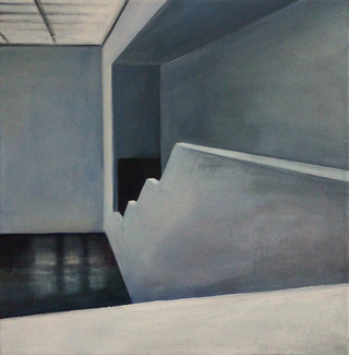 insideout III, 2021, 75 x 75 cm, Acryl auf Leinwand