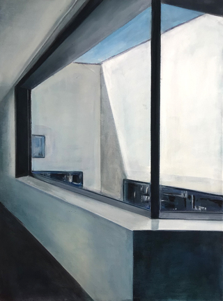 insideout IV, 2021, 80 x 60 cm, Eitempera auf Leinwand